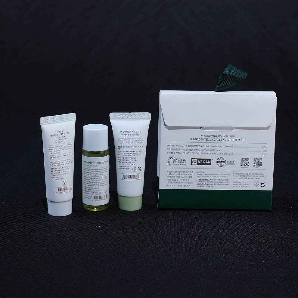 iUNIK Centella Calming Starter Kit