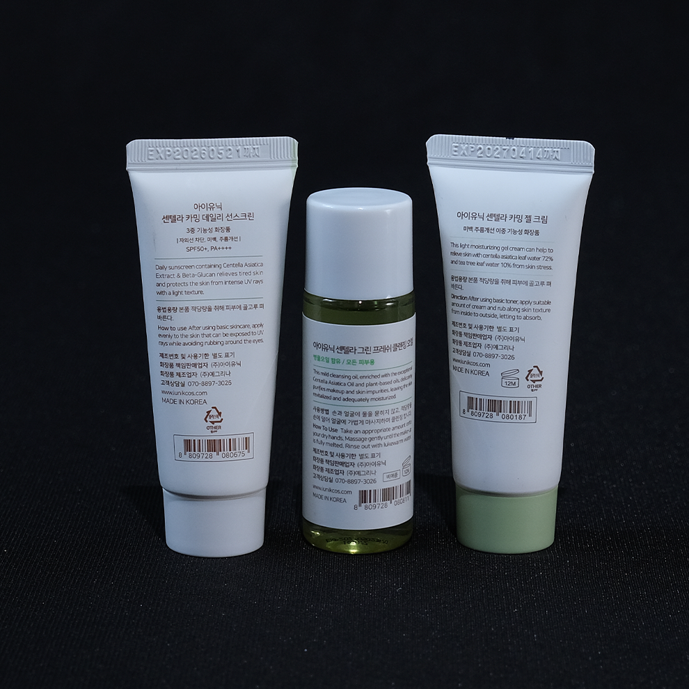 iUNIK Centella Calming Starter Kit